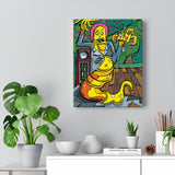 Gastly Ghoul - Canvas Print