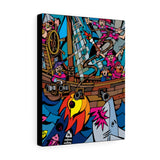 Pirates Attack - Canvas Print